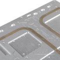 1000W Laser Kühlkörper Aluminium CNC -Bearbeitungsteil